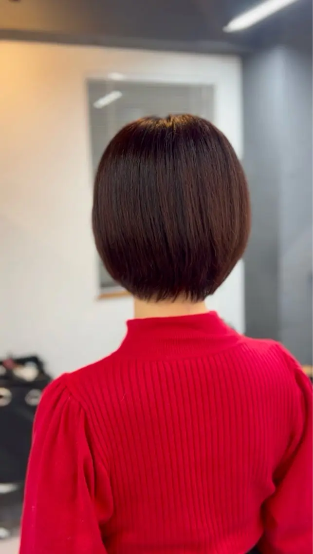 ショート カラー ボブ ショートヘア 表参道【髪質改善】 宮嶋勇太のヘアスタイル
