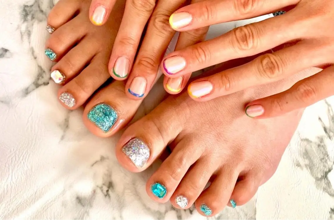 ネイル フットネイル x.1.0.nail ♡Cのネイルデザイン