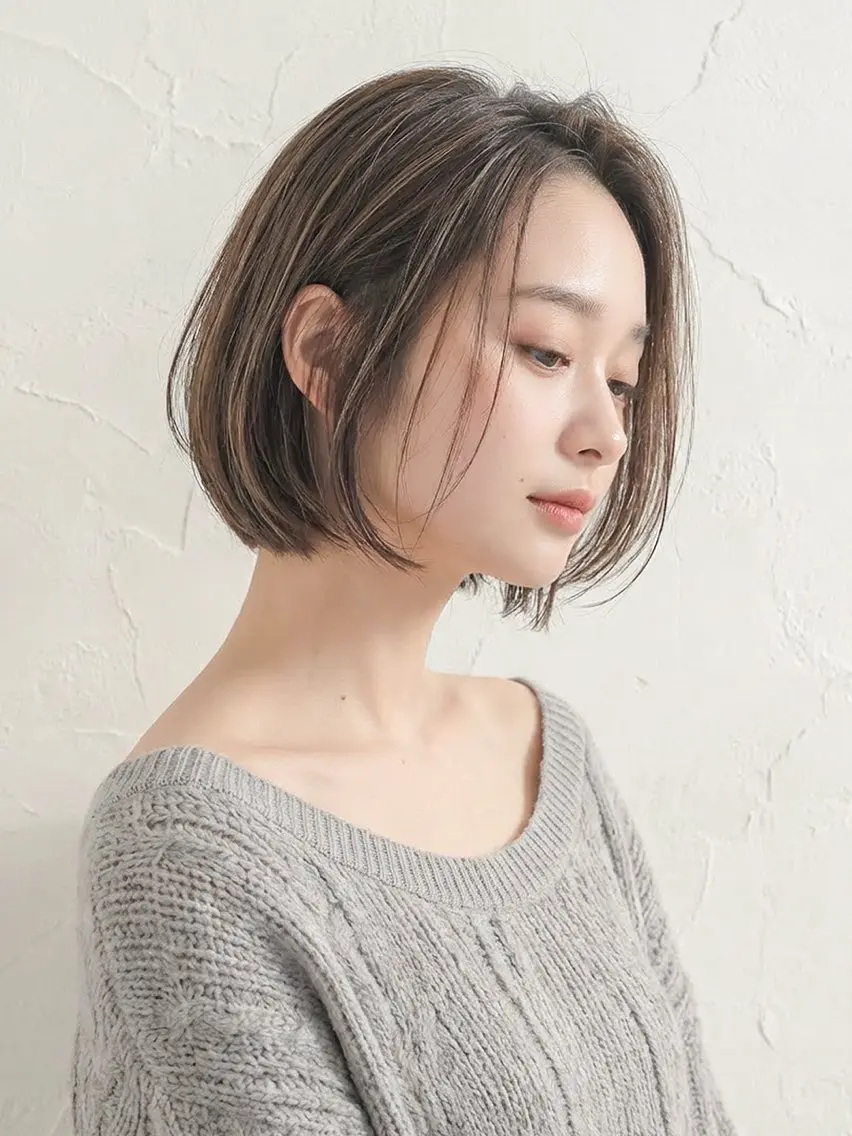 初めてのお客様🟢✂︎『脱白髪染め』白髪に悩む方はこちら✨ハイライト×カラー×3ステップTRの写真