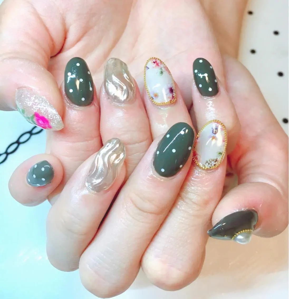 ネイル nailist cocoのネイルデザイン