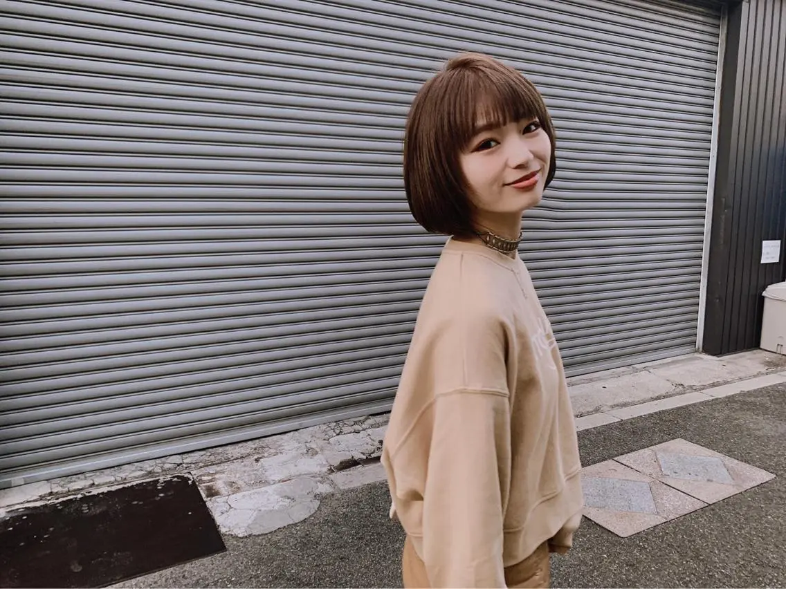 ショート カラー box mico. mutsumiのヘアスタイル