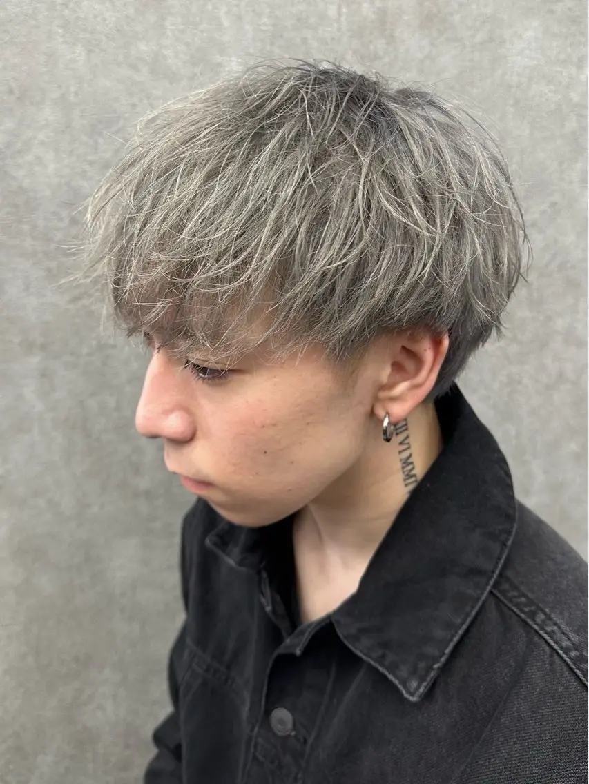 【minimo限定‼️】メンズカット+ケアブリーチトリプルカラー🔥の写真