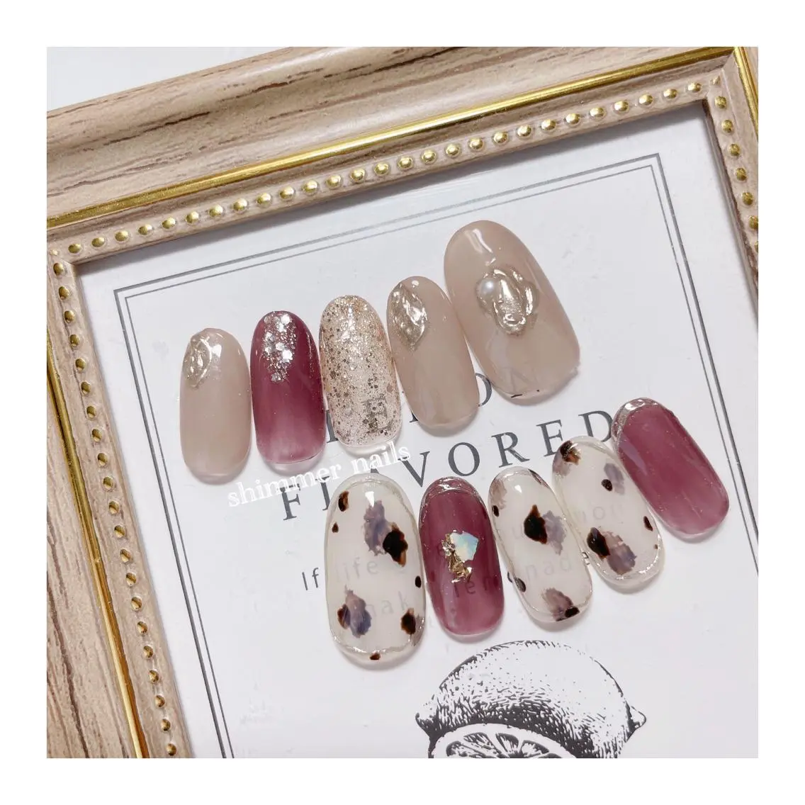 ネイル アートネイル shimmer nailsのネイルデザイン