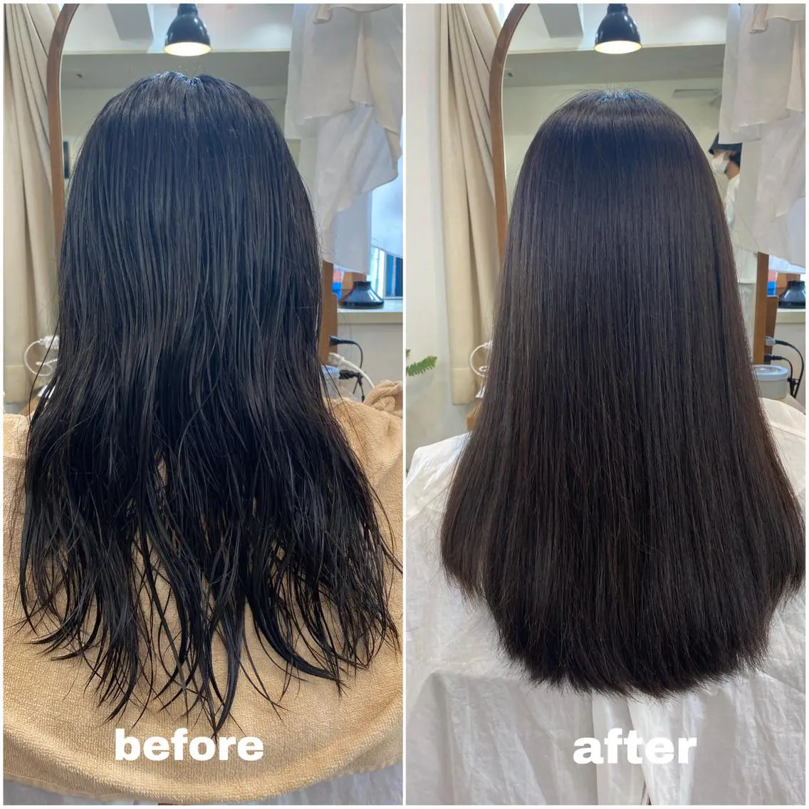 ロング パーマ やました もえかのヘアスタイル