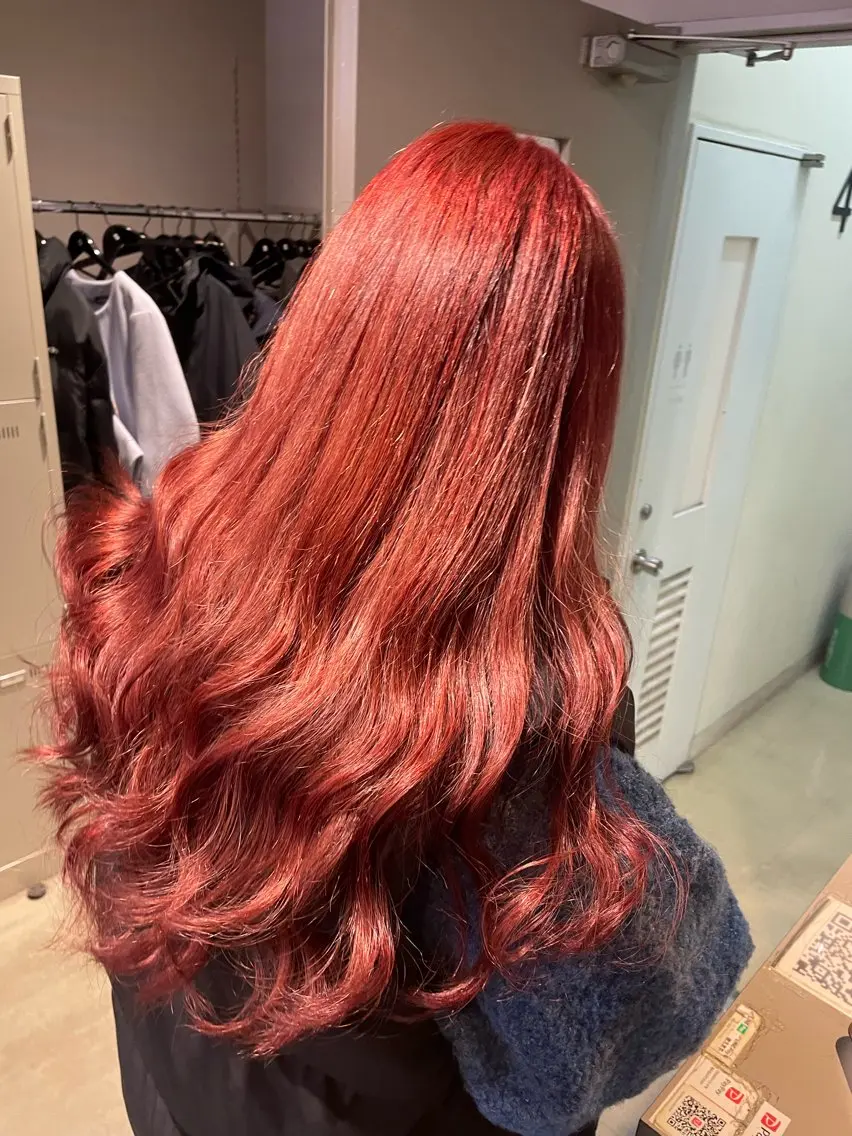 ロング カラー ヘアアレンジ ヘアカラー トリートメント ヘアセット 💗横浜美容室 💗HARUNAのヘアスタイル