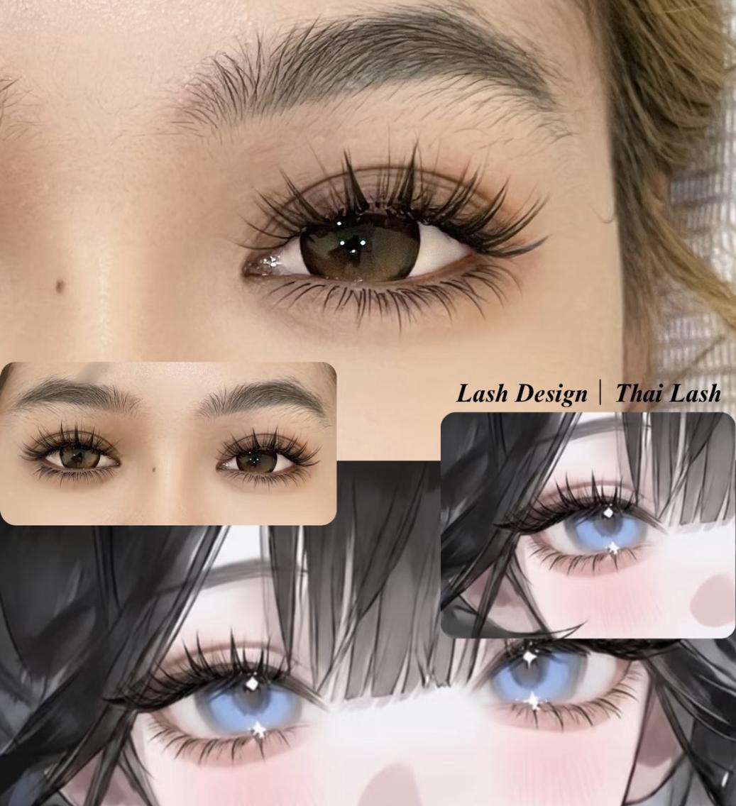 マツエク・マツパ フラットラッシュ 韓国風マツエク パリジェンヌラッシュリフト まつげパーマ 下まつげエクステ Anny🦋マツエク 🌸ワンホン専門店のマツエク・マツパデザイン