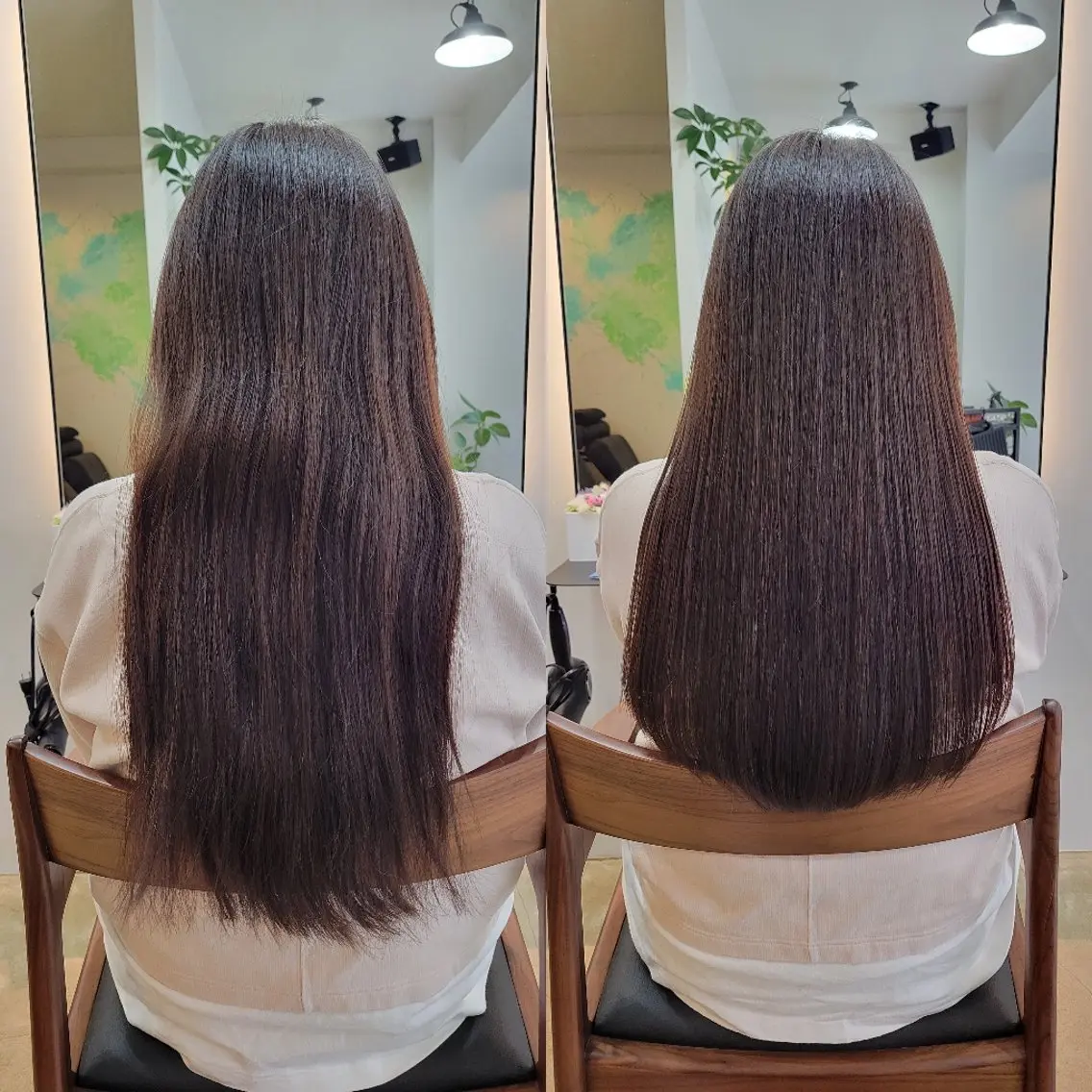 セミロング 入学式 カット 野村 果音(カノン)のヘアスタイル