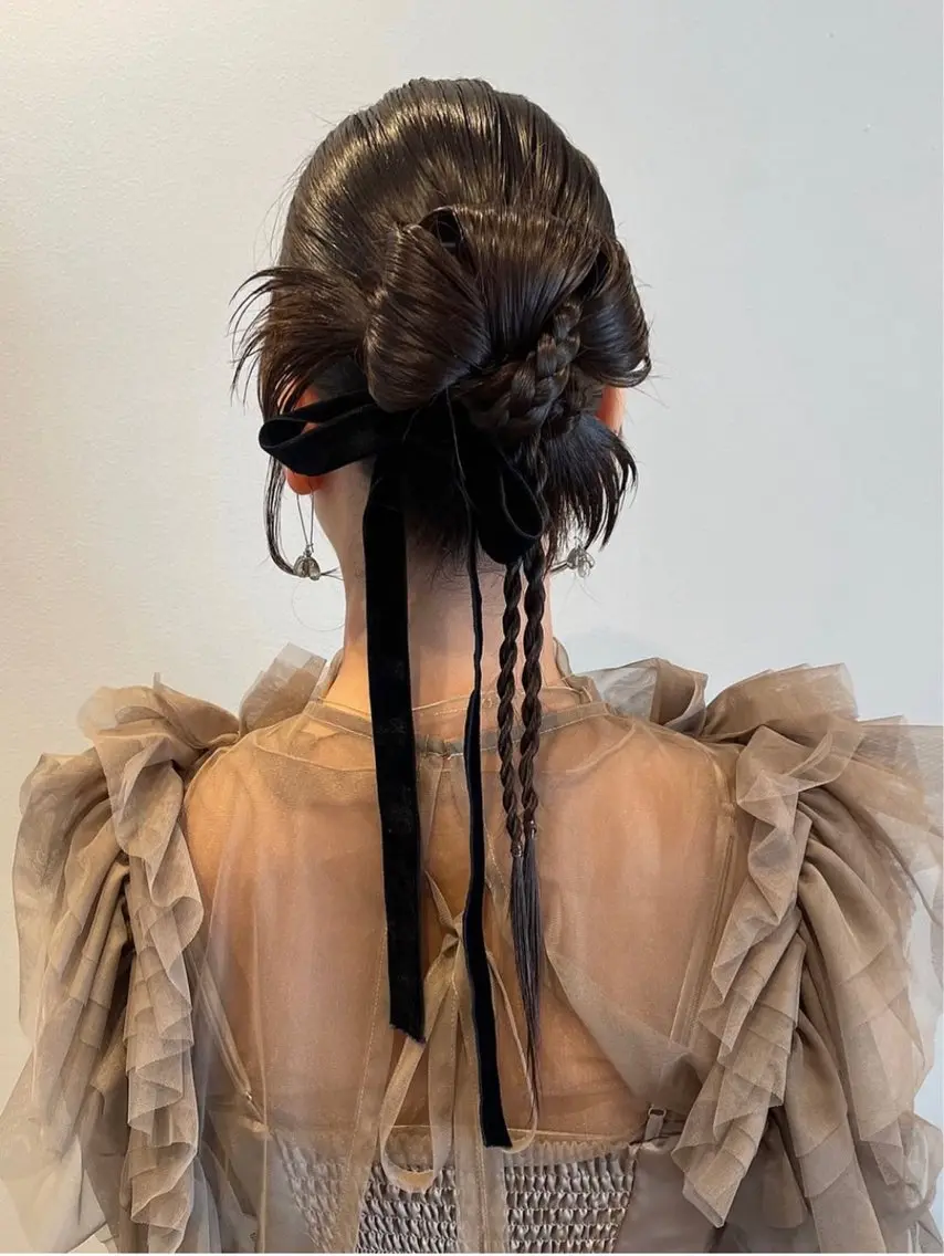 ロング ヘアアレンジ ヘアセット haruna / Toruveのヘアスタイル