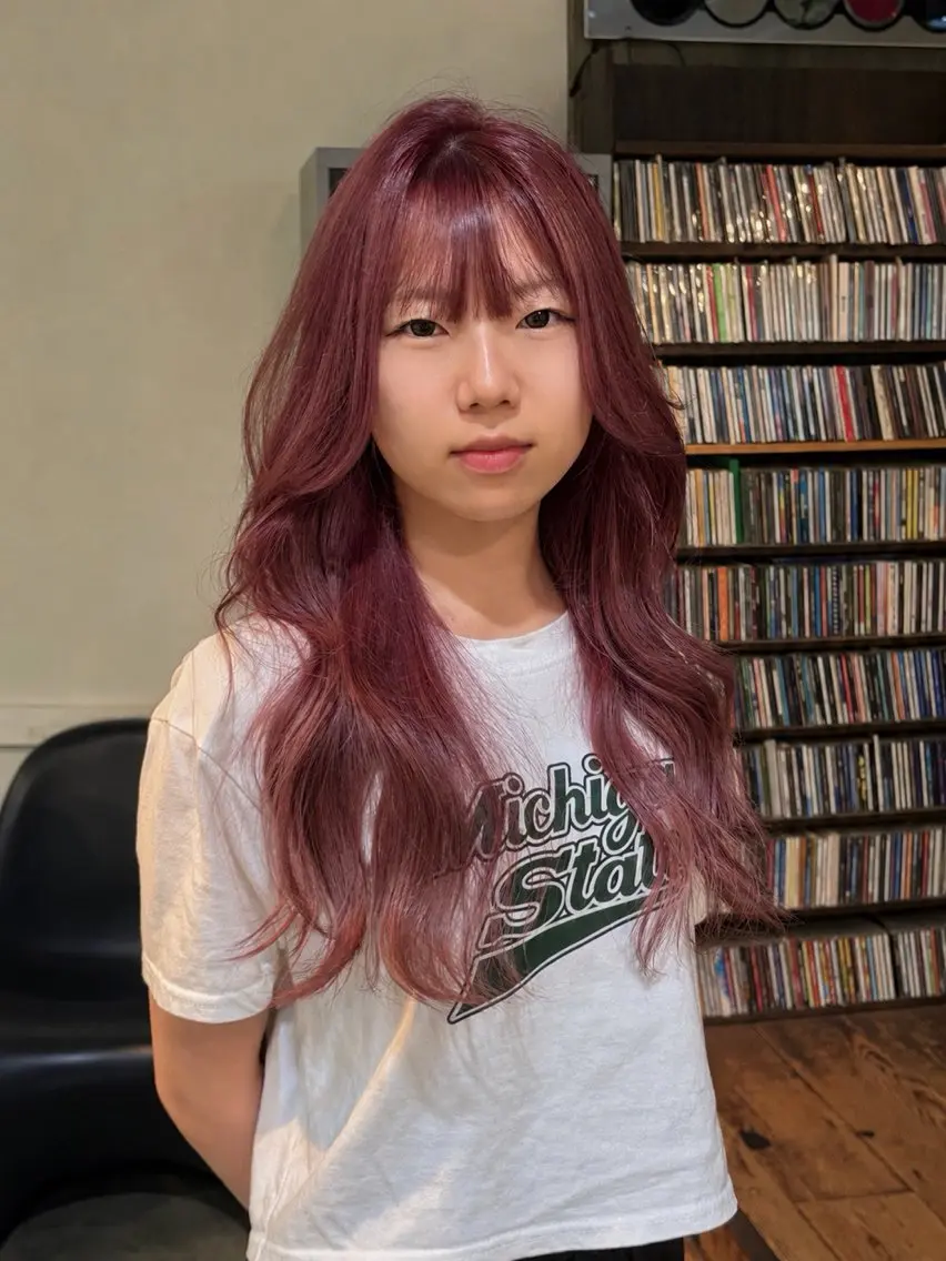 ロング coohair トミクラモエのヘアスタイル