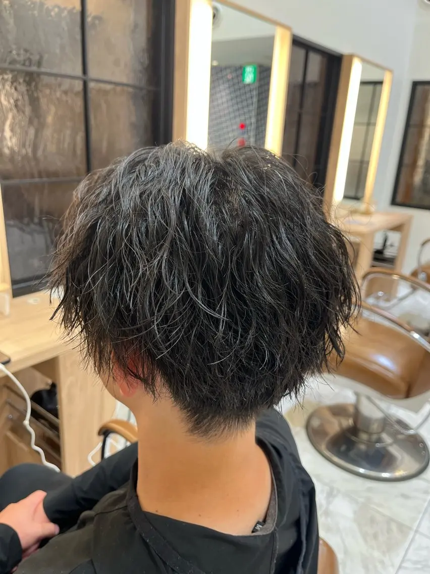 パーマ ATENA/金子 嵩史/髪質改善のヘアスタイル