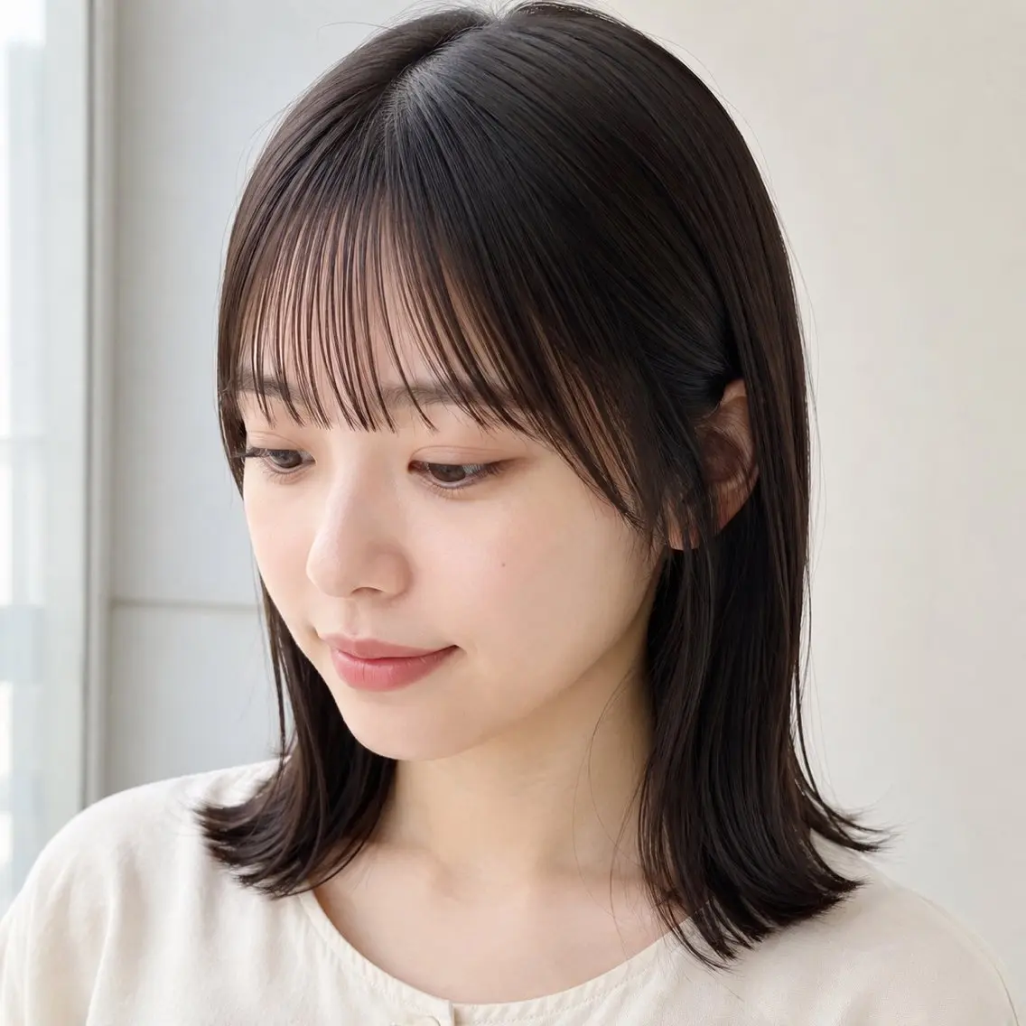 ✨前髪縮毛矯正 ＋ カット【前髪をさらさらに】の写真