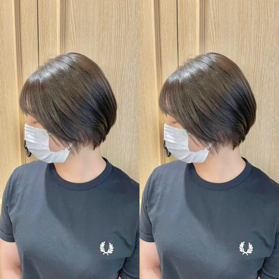 ショート 【ショートヘア】 岡 那輝のヘアスタイル