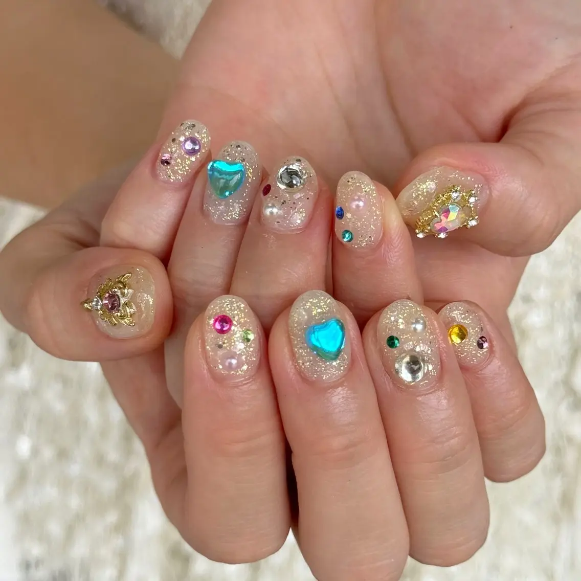 ネイル 持ち込み ハンドネイル HARUKA ネイリスト福岡/薬院のネイルデザイン