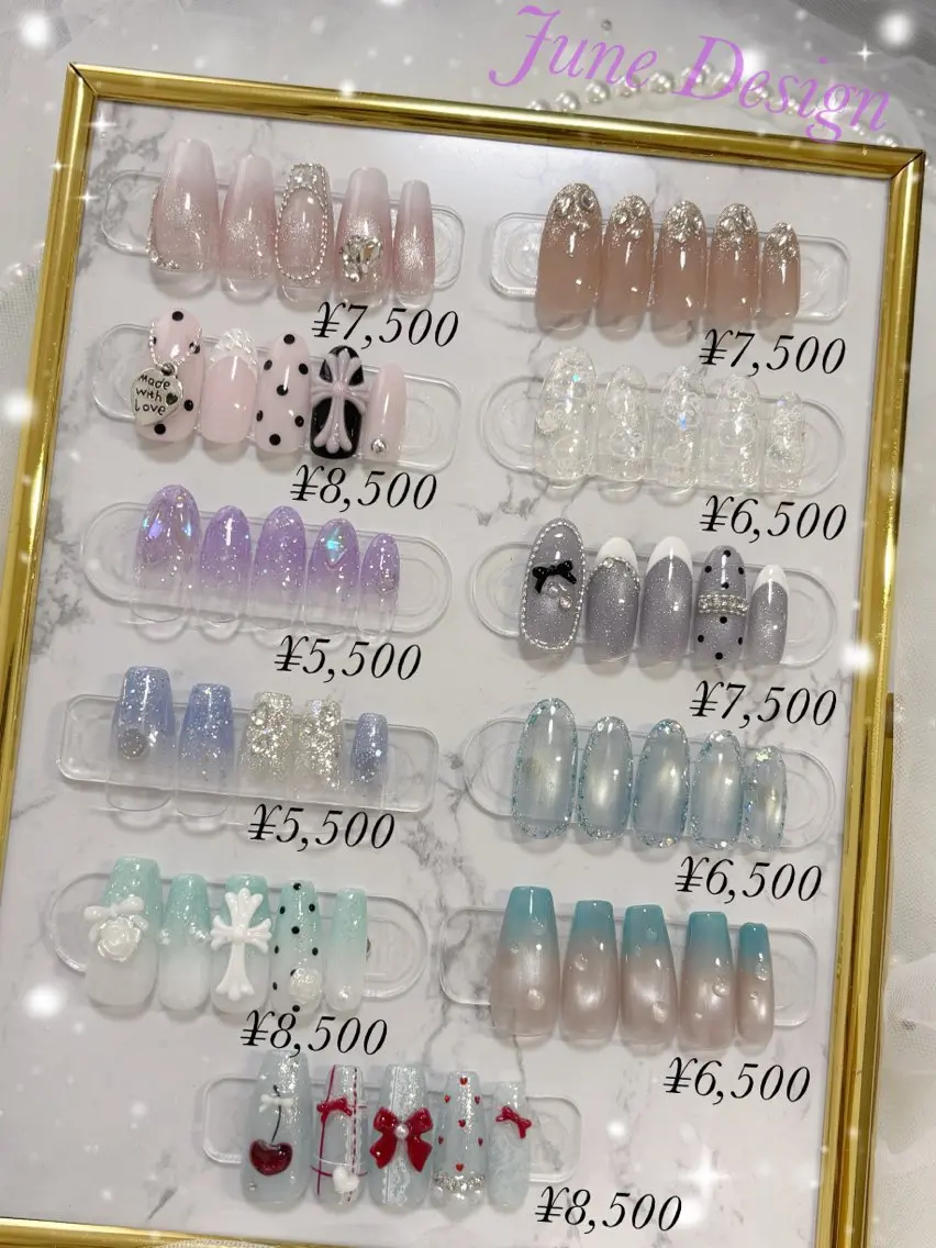 ネイル ドット フラッシュネイル グリーン マグネットネイル ハンドネイル YM nailのネイルデザイン