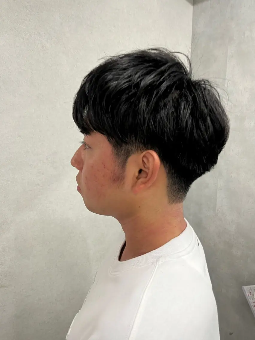 メンズ マッシュ メンズパーマ anon Loemのヘアスタイル