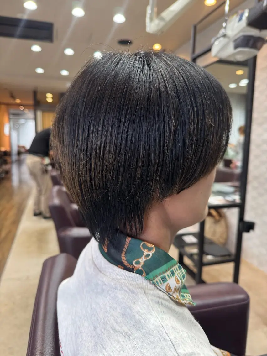 ショート カット 東 公桂のヘアスタイル