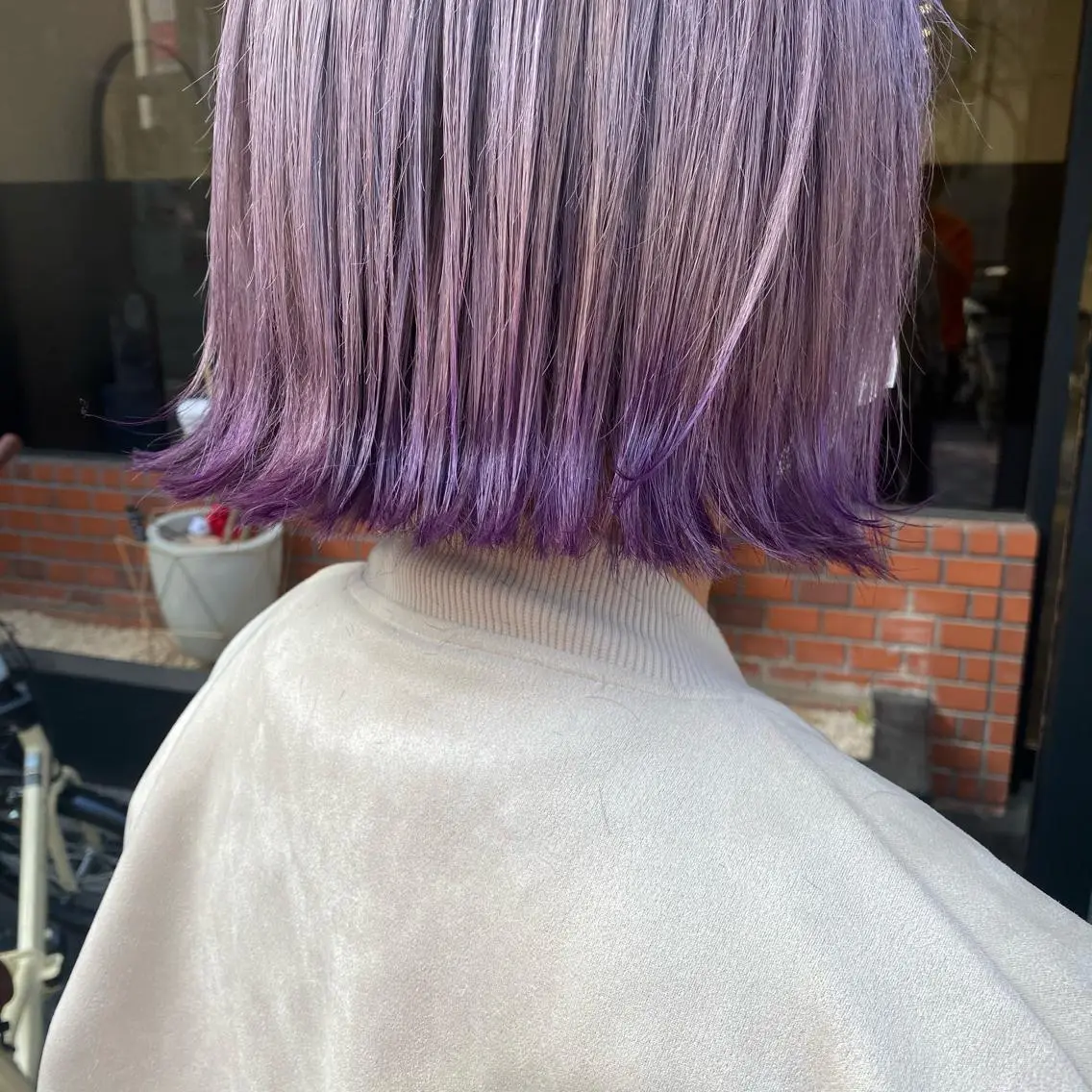 ミディアム ヘアカラー トリートメント トップスタイリスト/ アユミのヘアスタイル
