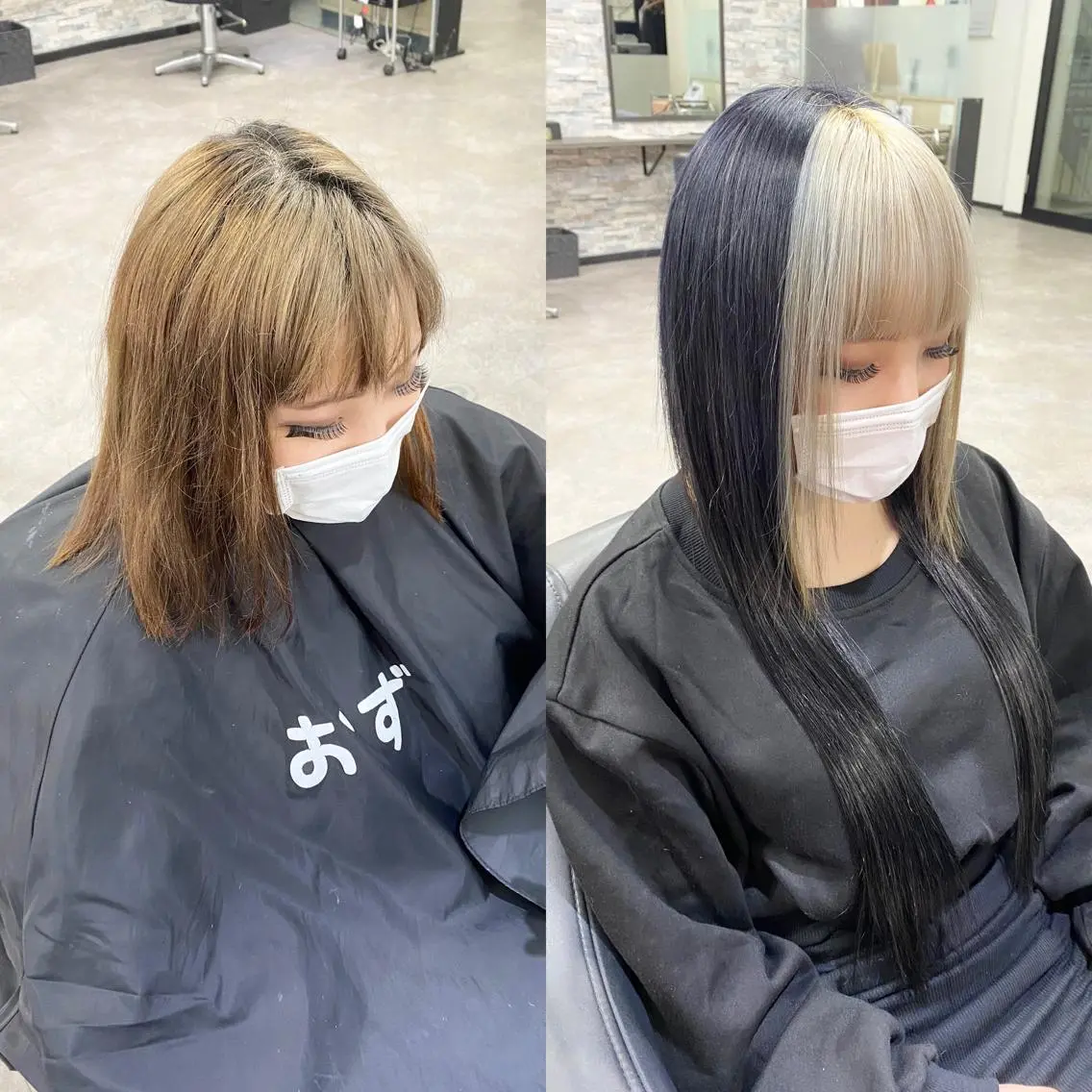 ロング 外れにくいエク💚 EST梅田TAKIのヘアスタイル