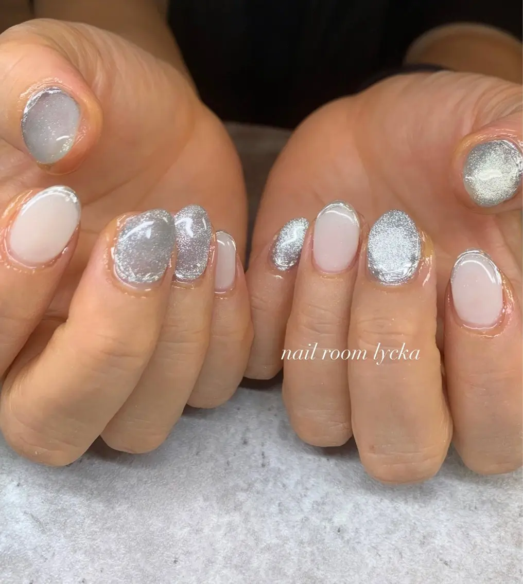 ネイル ネイルルームリッカ 𝐦𝐚𝐲𝐮のネイルデザイン