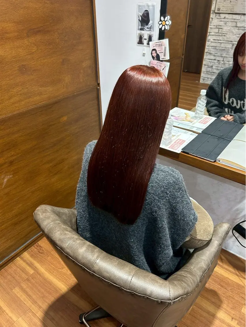 ロング 伴 星来のヘアスタイル
