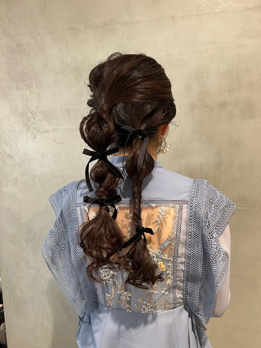 ロング ヘアアレンジ タナカ カナ🫧のヘアスタイル