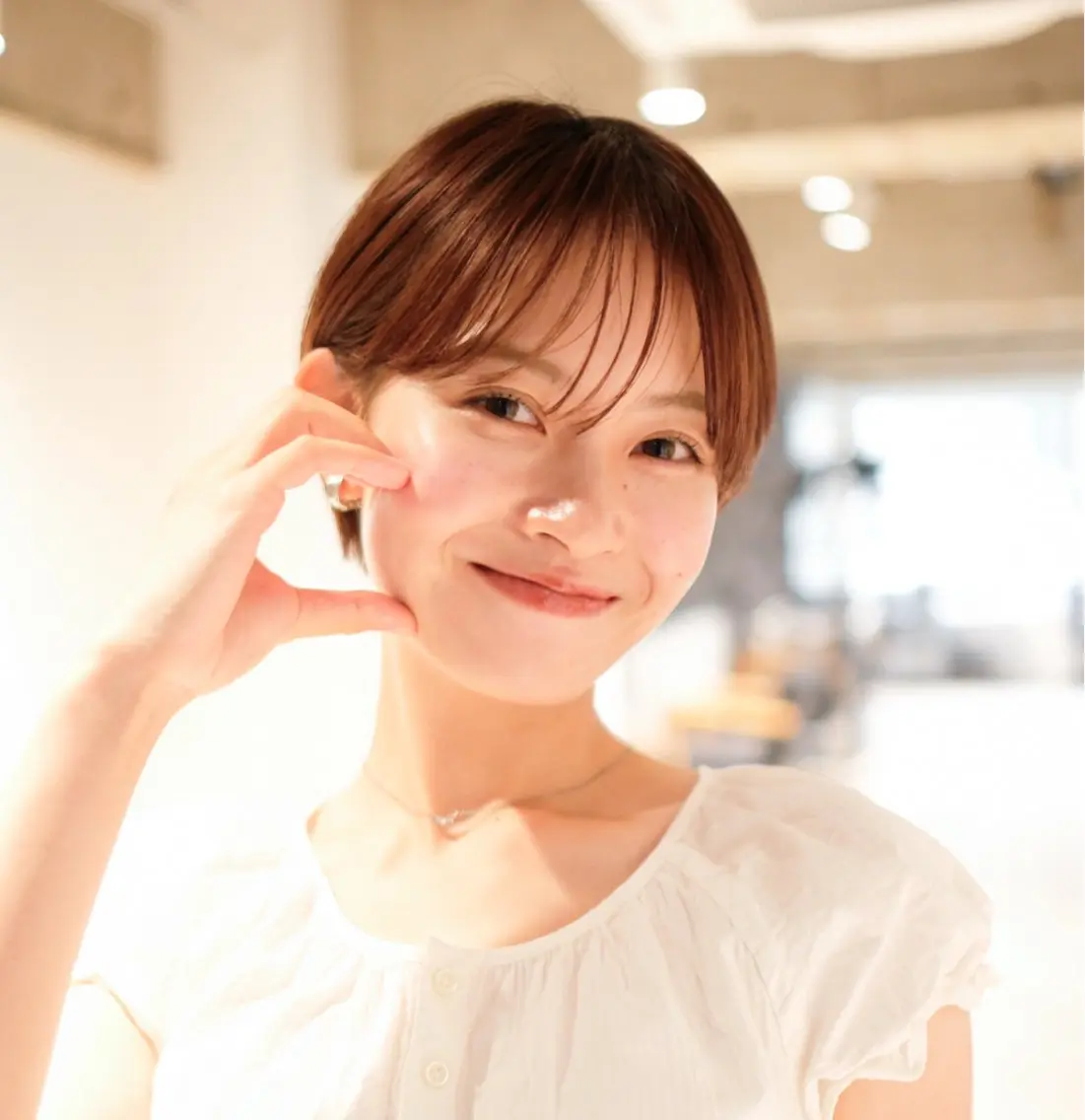 ショート ショートヘア トリートメント 田村 天のヘアスタイル