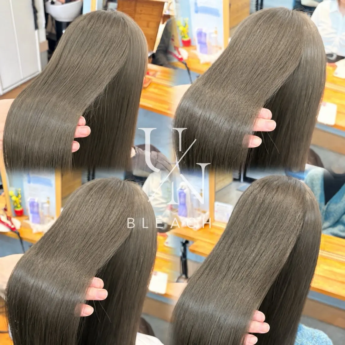 ロング ヘアカラー トリートメント 髙木 優人のヘアスタイル