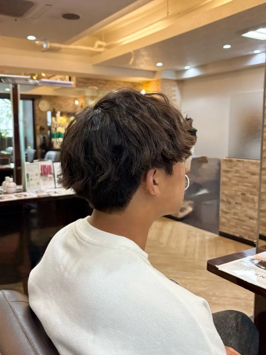 🪽平日限定🪽メンズカット＆水パーマ🫧の写真
