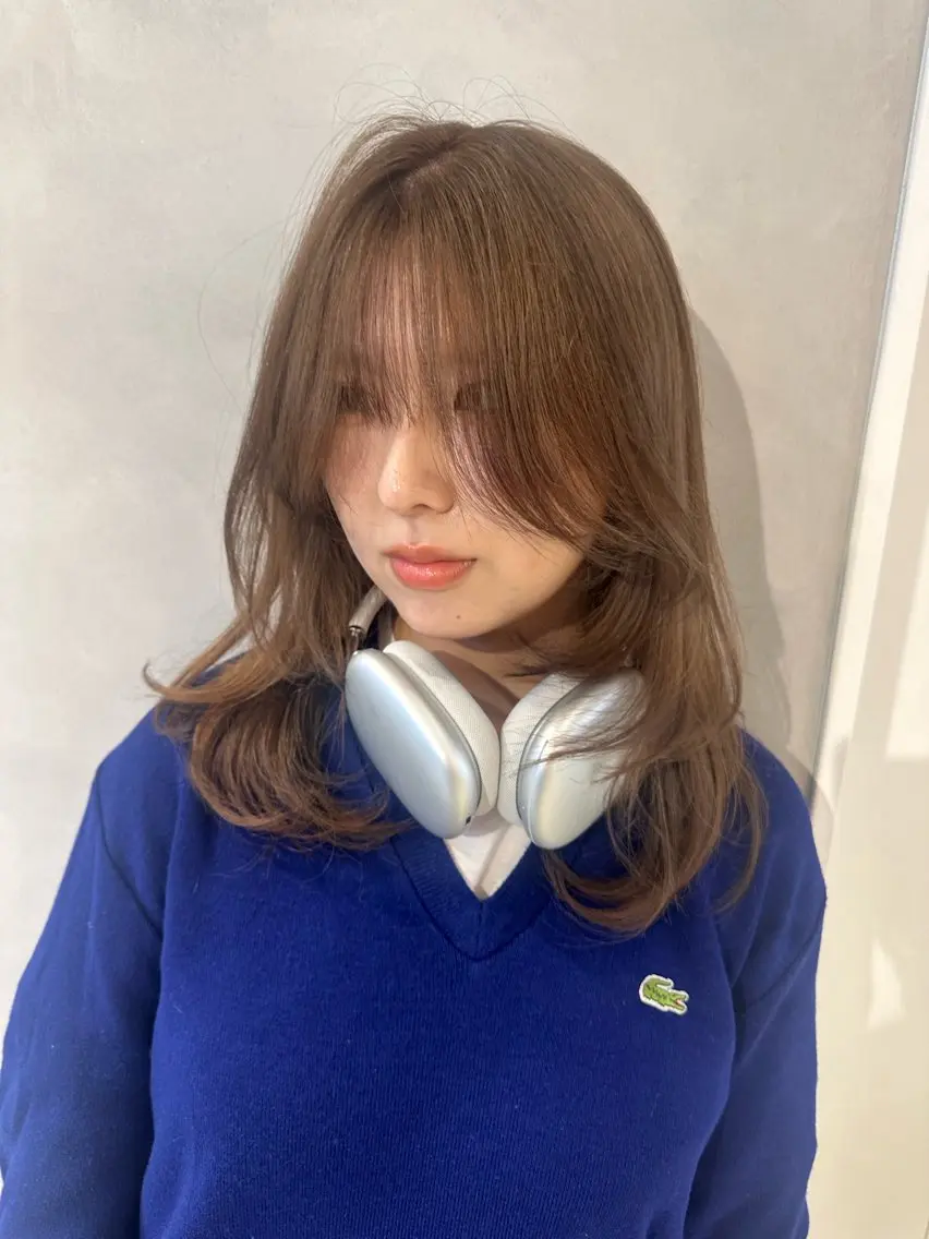 🎀早め予約限定🎀カット+ダブルカラー🩵うる艶トリートメント付き🤍の写真