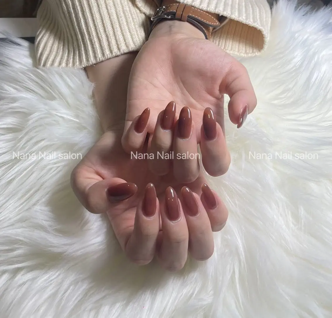 ネイル ワンカラーネイル Unicorn Nail原宿表参道のネイルデザイン