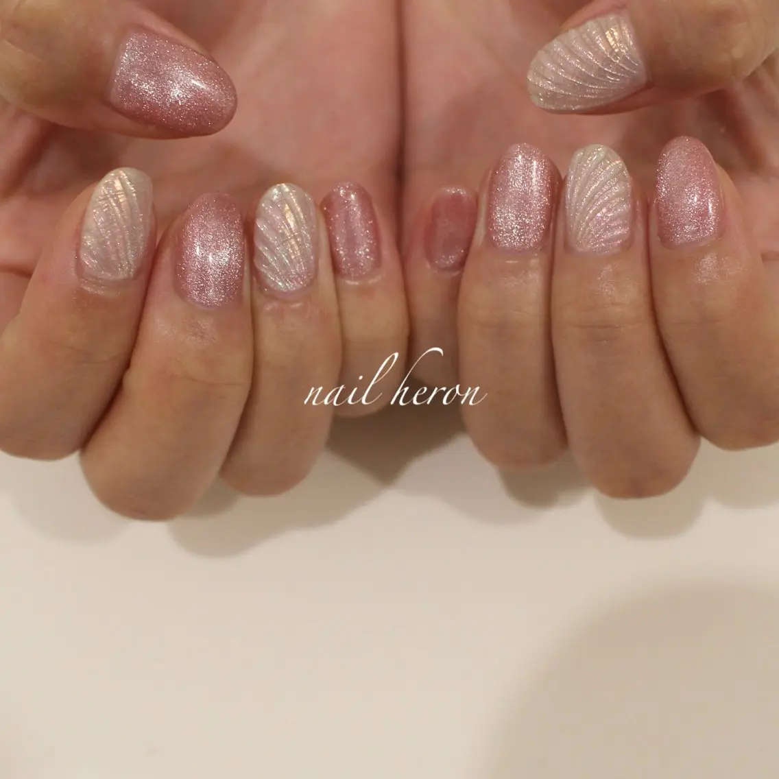 ネイル ハンドネイル saki_ nail heronのネイルデザイン