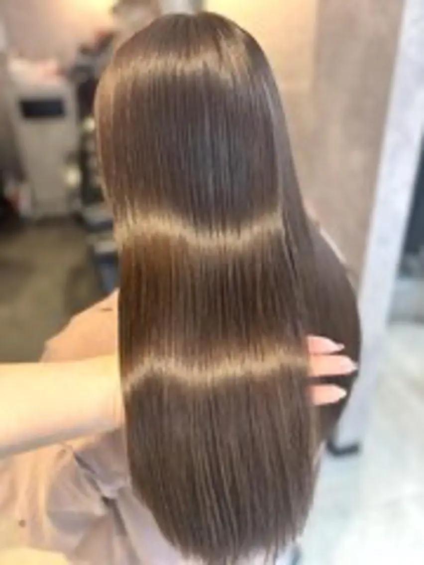 ロング カラー 💜eluあやね💜 🫧カラー・縮毛矯正のヘアスタイル