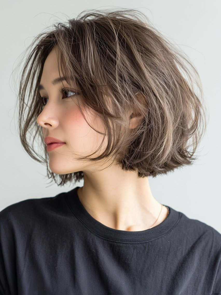 ショート カット ヘアカラー トリートメント 透明感カラー💫 Liora ☆yuiのヘアスタイル