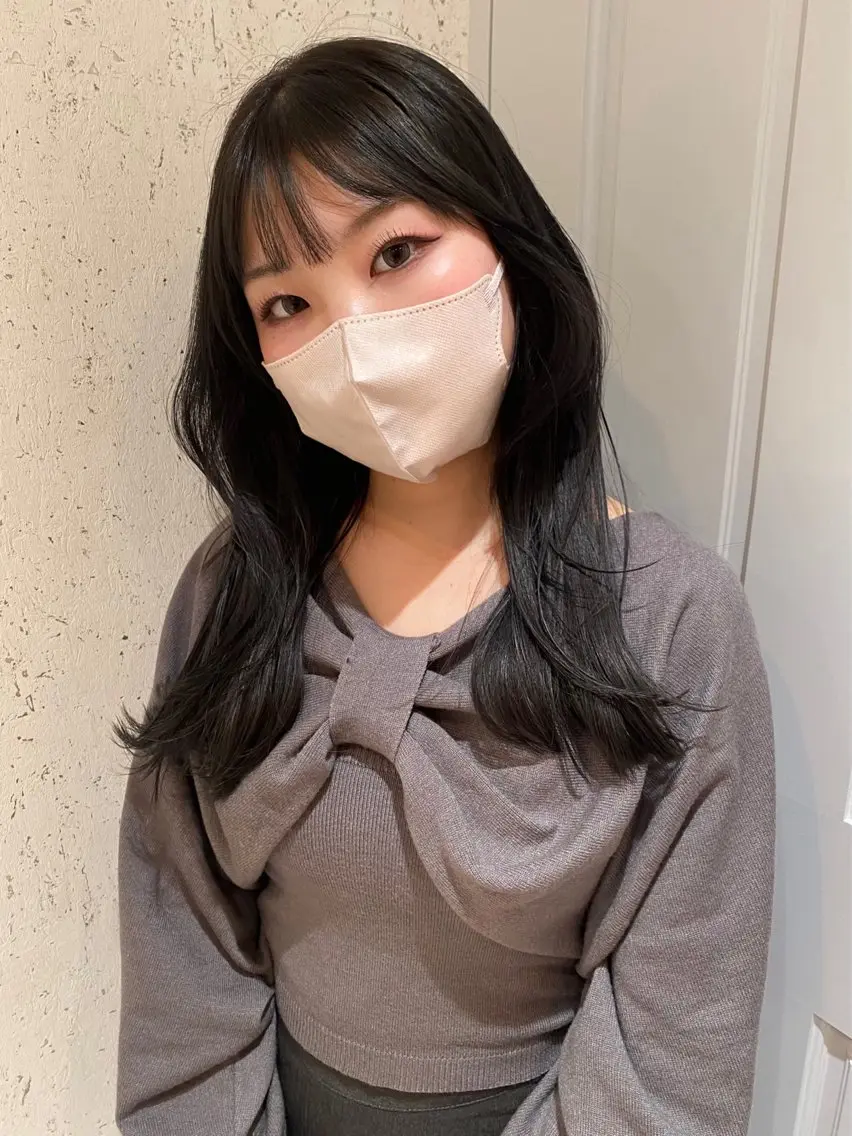 ロング カラー 透明感カラー カット ヘアカラー トリートメント mai / linoah˚✧のヘアスタイル