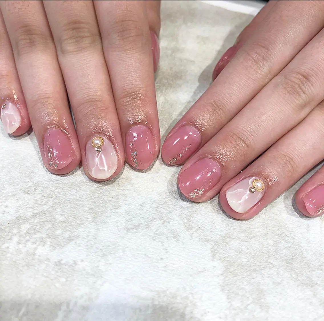 ネイル シンプルネイル rina eye&nailのマツエク・マツパデザイン