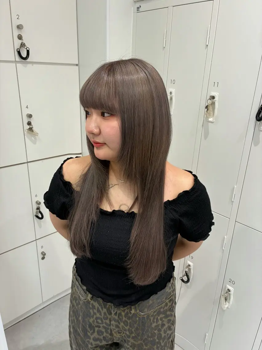 [ブリーチ込]🤎ダブルカラー＋プチトリートメント🤎の写真