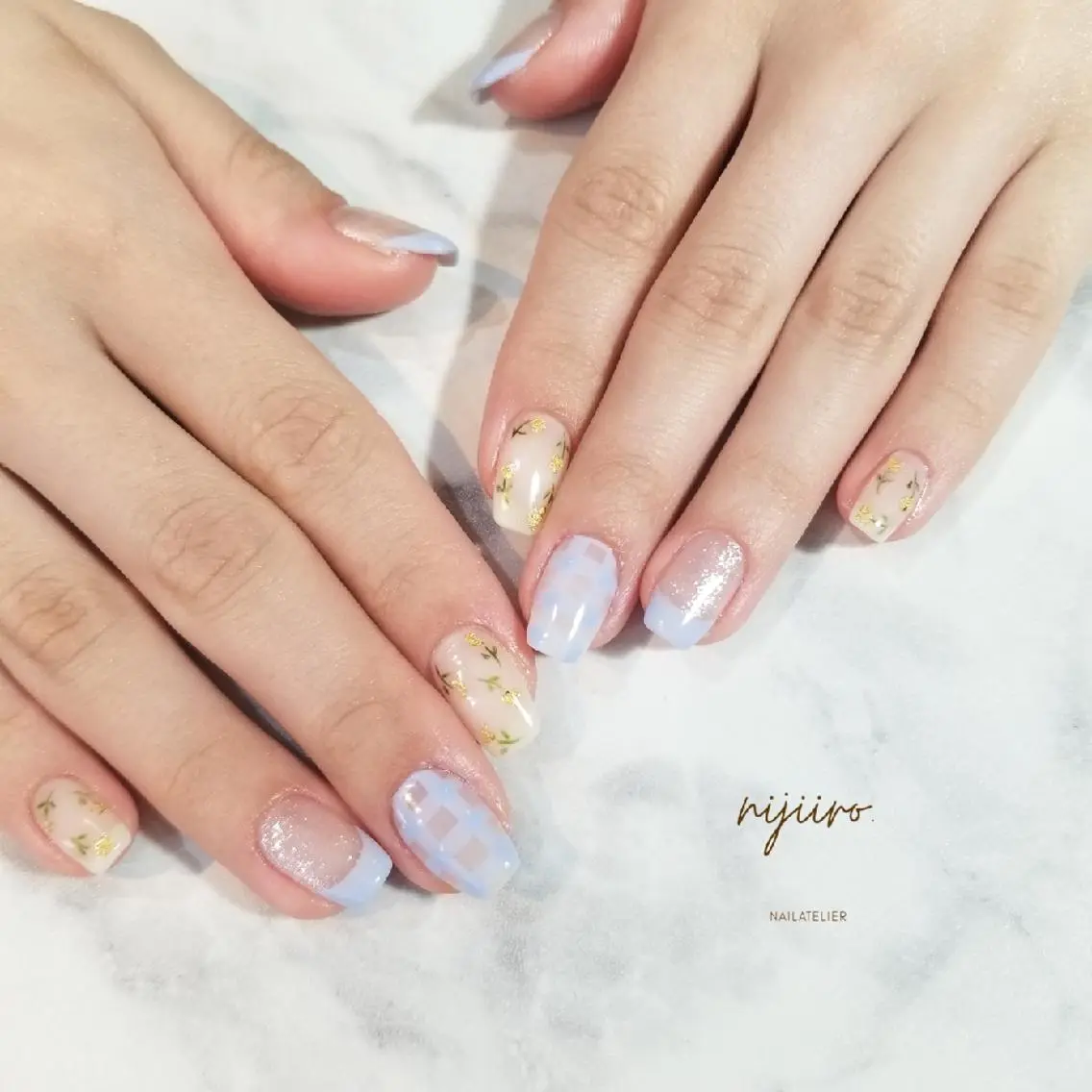 ネイル ハンドネイル nijiiro🌈 サトウのネイルデザイン