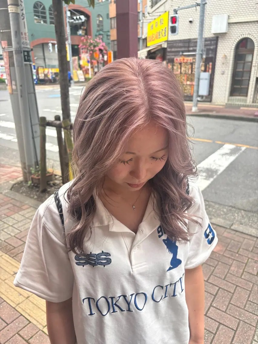 セミロング ️🩵RINKA/ 艶color🩵のヘアスタイル
