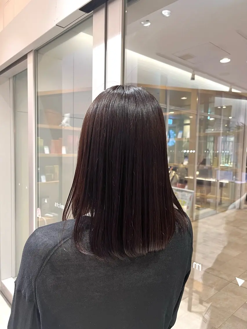 ミディアム カラー ブラウンカラー 💙水光ヘアカラー / リナ🦋🫧のヘアスタイル