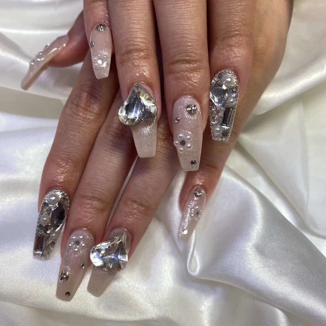 ネイル ワンホンネイル ハンドネイル Ashliy大宮♡ アシュリーのネイルデザイン