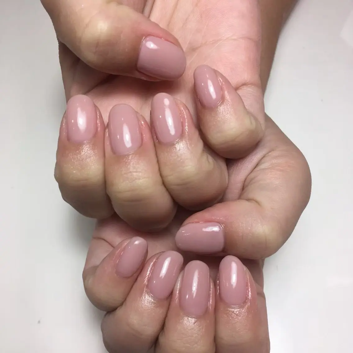 ネイル ハンドネイル hina 心斎橋.ワンカラーのネイルデザイン