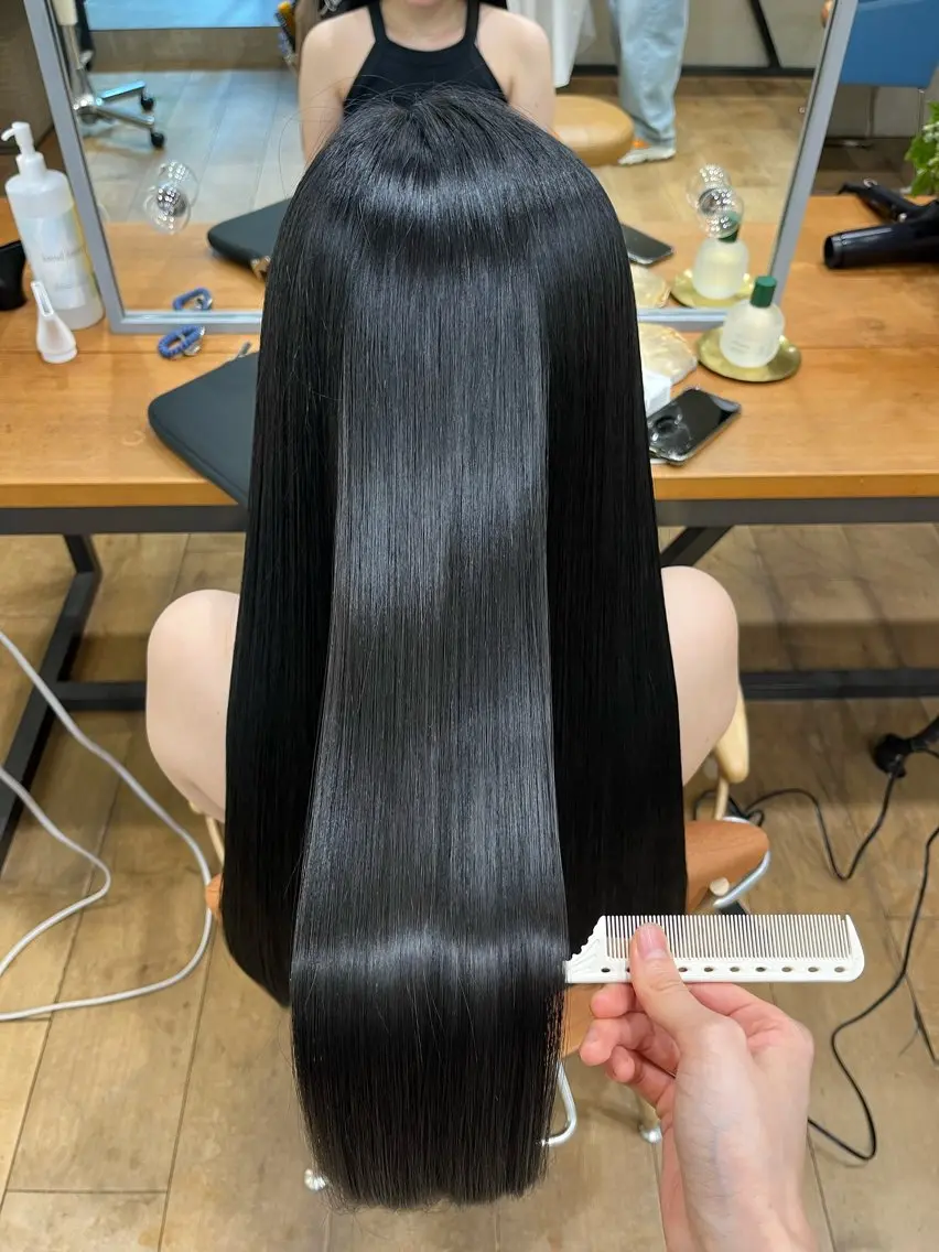 ロング 髪質改善 トリートメント トリートメント 長沢 結菜🎀のヘアスタイル