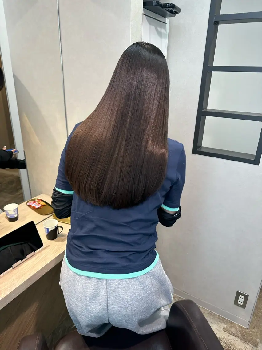 ロング 髪質改善 トリートメント 🌿髪質改善🌿艶髪 透明感🌿karenのヘアスタイル