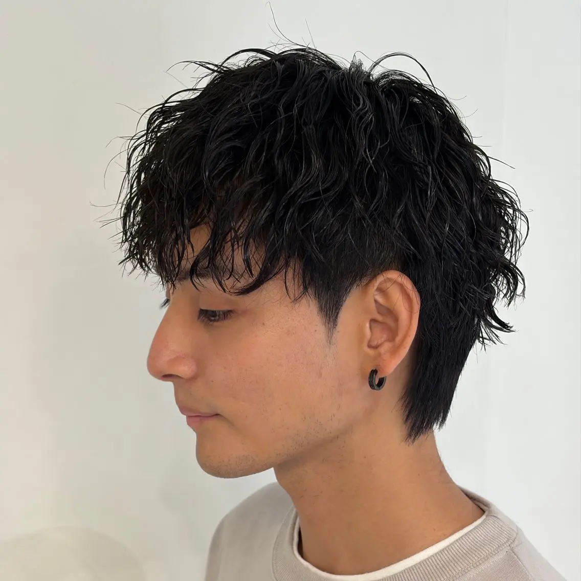 メンズ 三田 真穂のヘアスタイル