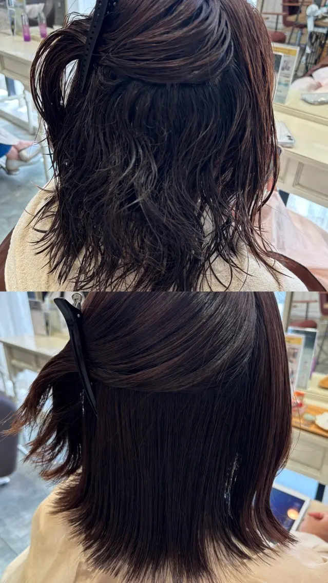 パーマ 酸性ストレート ストレートパーマ 🫧髪質改善🫧ツヤ 髪🫧Terumiのヘアスタイル