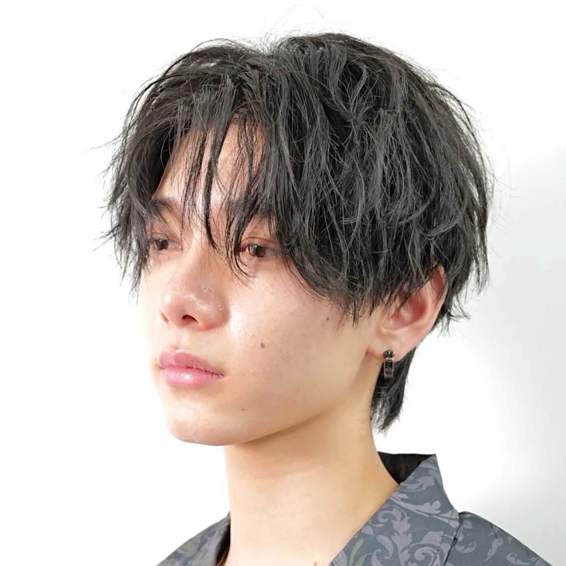 メンズ カルマパーマ メンズ韓国風 メンズパーマ 【メンズ特化⚡️】 曲がる矯正/千原涼麻のヘアスタイル