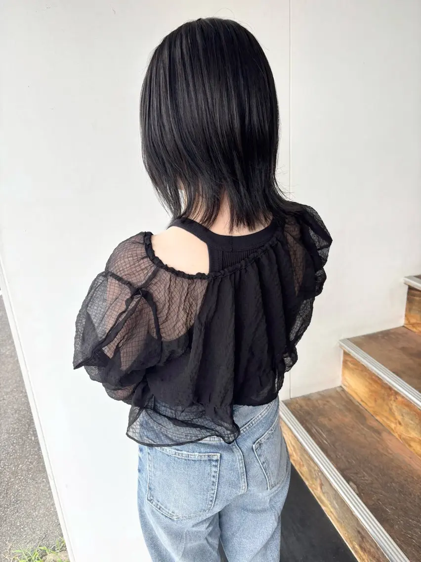ミディアム ma koのヘアスタイル