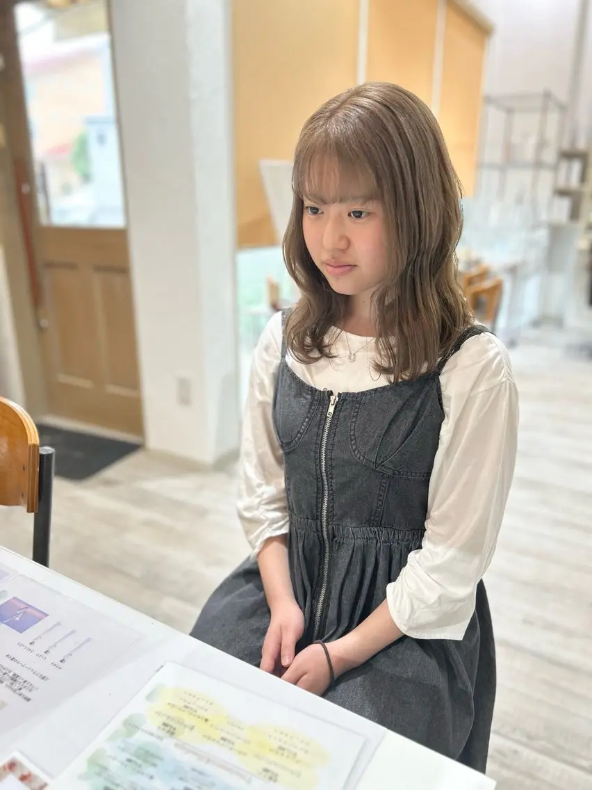 ミディアム カラー 堀 大輔のヘアスタイル