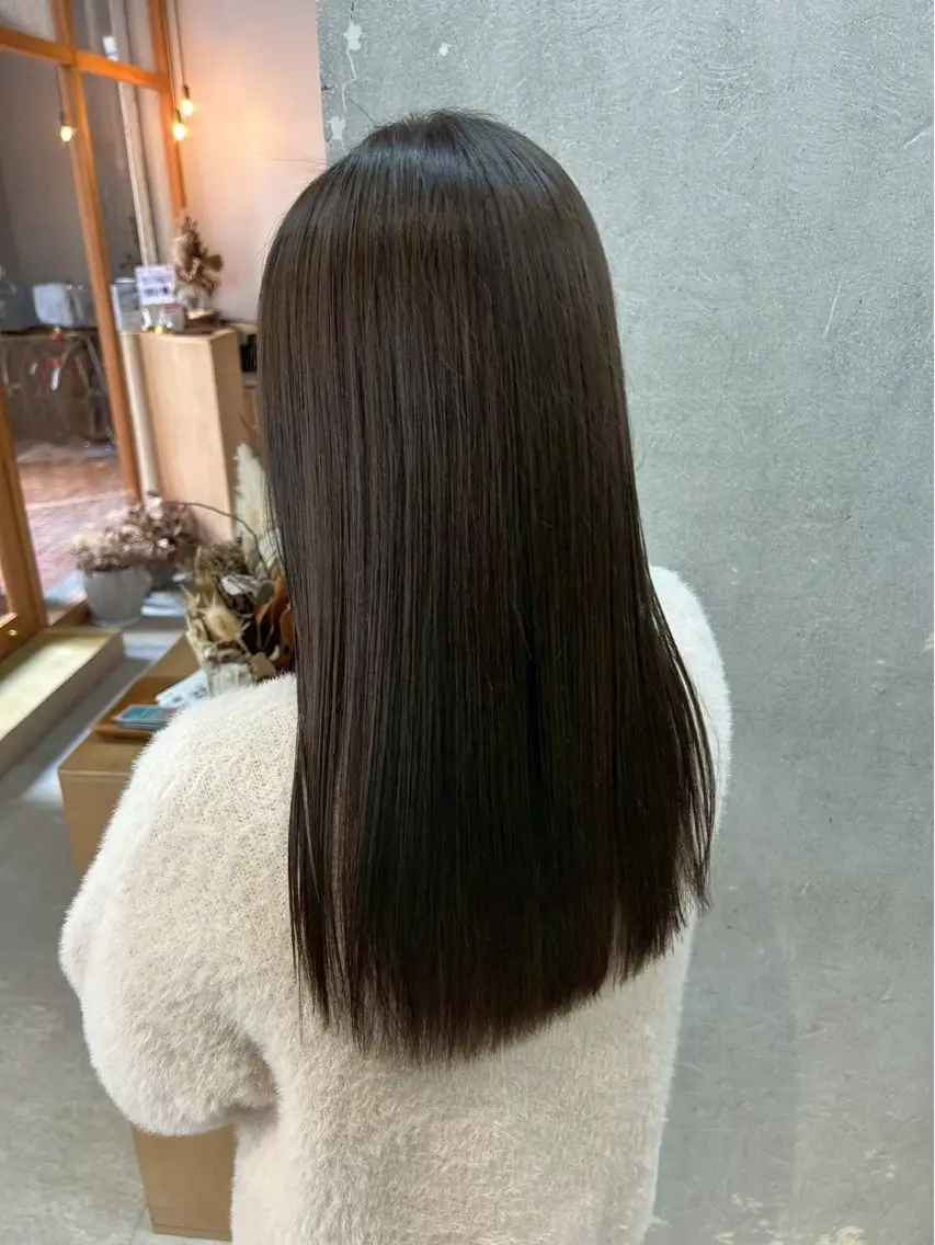 カラー ヘアカラー カワサキ ミユのヘアスタイル