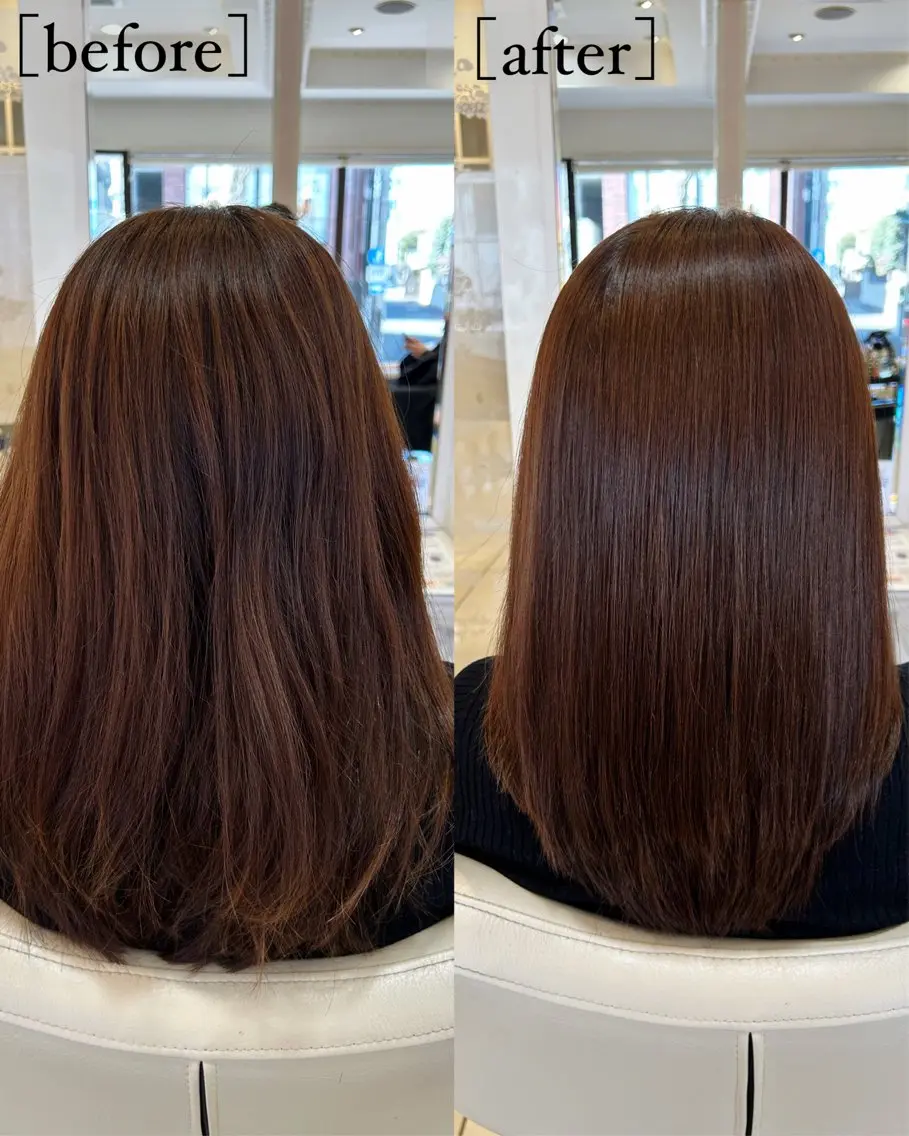 カラー 髪質改善 カット ヘアカラー トリートメント 高橋 佑のヘアスタイル
